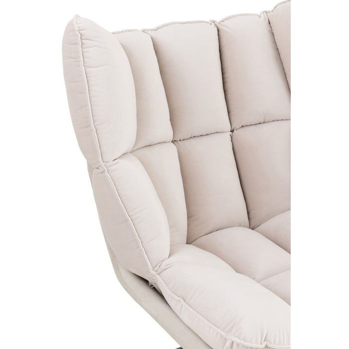 Fauteuil Beige Polyester 73 cm 73x78x92 cm-Kussens-J-Line