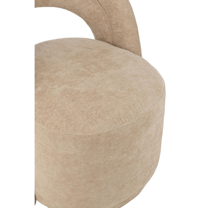 Fauteuil Beige Schuim 66 cm-Fauteuils-J-Line