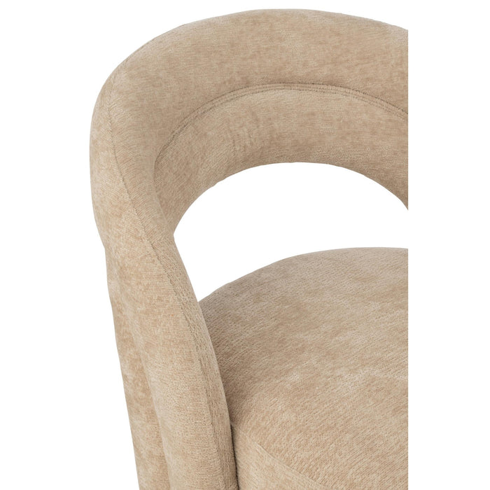 Fauteuil Beige Schuim 66 cm-Fauteuils-J-Line