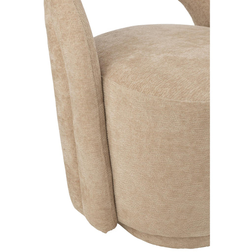 Fauteuil Beige Schuim 66 cm-Fauteuils-J-Line