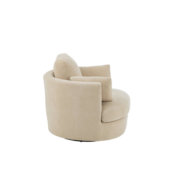Fauteuil Beige Stof 100 cm-Fauteuils-J-Line