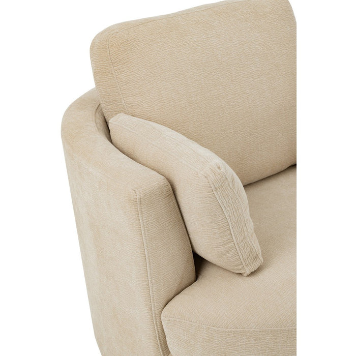 Fauteuil Beige Stof 100 cm-Fauteuils-J-Line