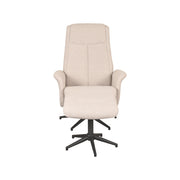 Fauteuil Bergen Coral Boucle Incl. Hocker 77x76x105 cm-Fauteuils-LABEL51