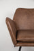 Fauteuil Bon PU Leather Bruin 76x80 cm-Fauteuils-Creating Home