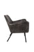 Fauteuil Bon Polyester,PU Leather Donkergrijs 76x80 cm-Fauteuils-Creating Home