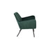 Fauteuil Bon Velvet Plyhout,Polyester Groen 76x80 cm-Fauteuils-Creating Home
