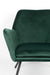 Fauteuil Bon Velvet Plyhout,Polyester Groen 76x80 cm-Fauteuils-Creating Home