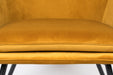 Fauteuil Bon Velvet Polyester,PU Leather Goud 76x80 cm-Fauteuils-Creating Home