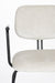 Fauteuil Bouton Off-white Polyester Wit 59x52 cm-Fauteuils-Creating Home