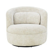 Fauteuil Britt Beige Draaibaar 84 cm 84x85x76 cm-Fauteuils-Livingfurn