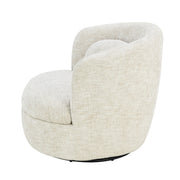 Fauteuil Britt Beige Draaibaar 84 cm 84x85x76 cm-Fauteuils-Livingfurn