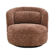 Fauteuil Britt Rood Draaibaar 84 cm 84x85x76 cm-Fauteuils-Livingfurn