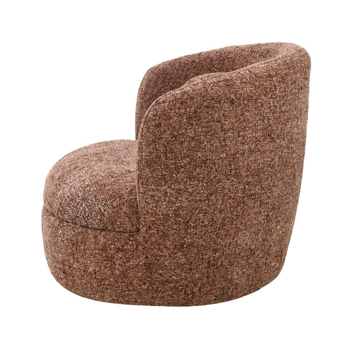 Fauteuil Britt Rood Draaibaar 84 cm 84x85x76 cm-Fauteuils-Livingfurn
