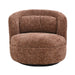 Fauteuil Britt Rood Draaibaar 84 cm-Fauteuils-Livingfurn