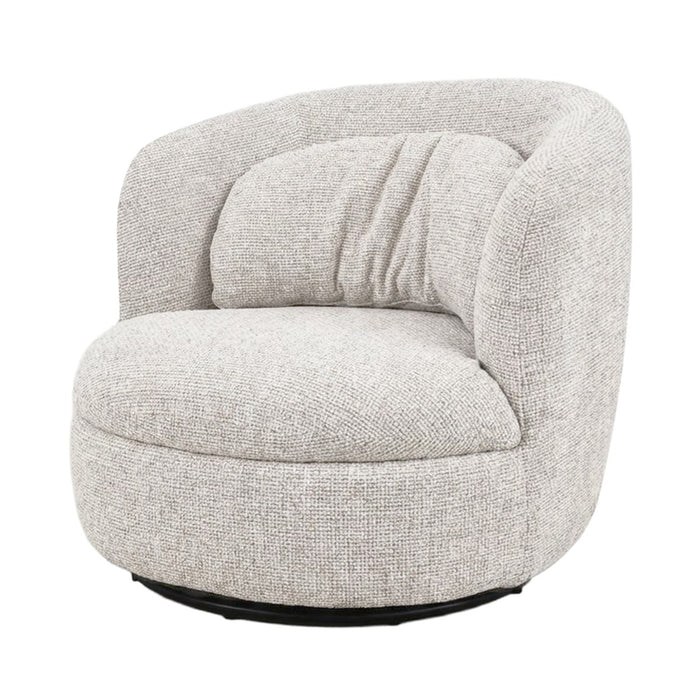Fauteuil Britt Stof Beige 84x85x76 cm-Fauteuils-Livingfurn