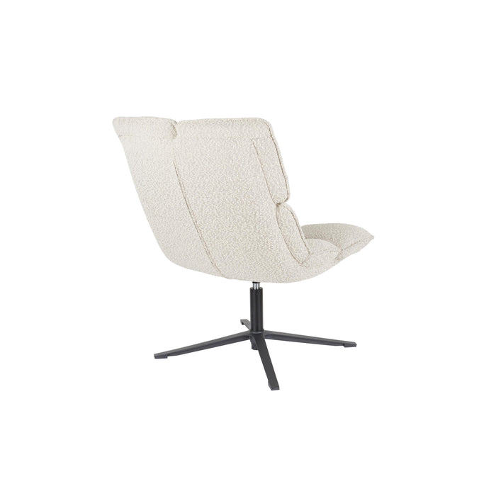 Fauteuil Bros Polyester Beige 78x68 cm-Fauteuils-Creating Home