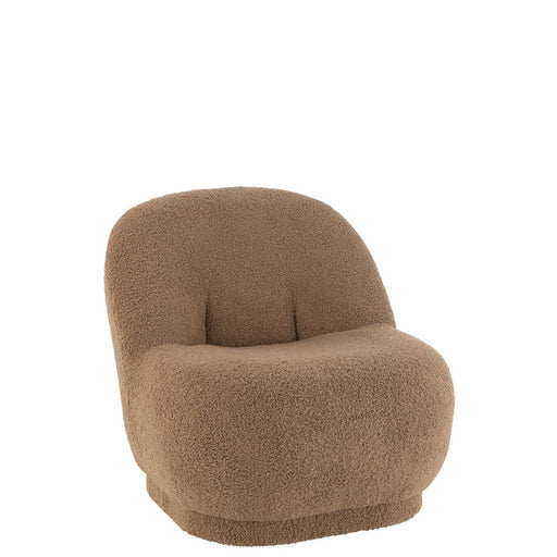 Fauteuil Bruin Fluweel 88 cm-Fauteuils-J-Line