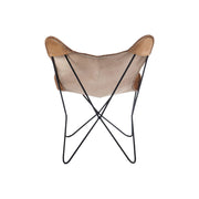 Fauteuil Bruin Leer 71 cm 65x92x90 cm-Fauteuils-J-Line