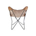 Fauteuil Bruin Leer 71 cm 65x92x90 cm-Fauteuils-J-Line