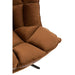 Fauteuil Bruin Metaal 73 cm 73x78x92 cm-Kussens-J-Line