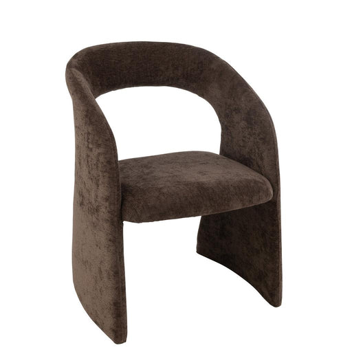 Fauteuil Bruin Polyester 66 cm 66x65x86 cm-Fauteuils-J-Line