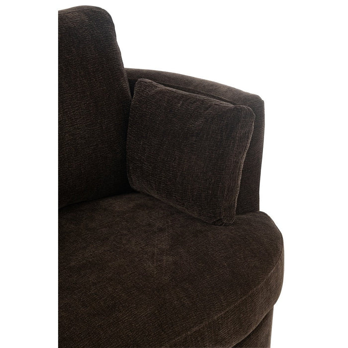 Fauteuil Bruin Populierenhout 100 cm 100x109x89 cm-Fauteuils-J-Line