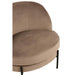 Fauteuil Bruin Populierenhout Rond 67 cm 67x71x66 cm-Fauteuils-J-Line