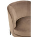 Fauteuil Bruin Populierenhout Rond 67 cm 67x71x66 cm-Fauteuils-J-Line