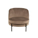 Fauteuil Bruin Populierenhout Rond 67 cm-Fauteuils-J-Line