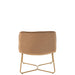 Fauteuil Bruin Schuim 58 cm 58x65x85 cm-Fauteuils-J-Line