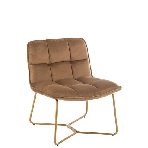 Fauteuil Bruin Schuim 58 cm 58x65x85 cm-Fauteuils-J-Line