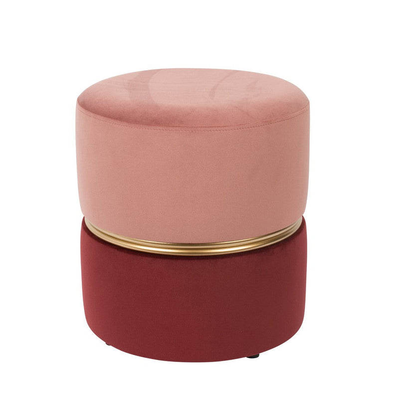 Fauteuil Bubbly Candy Polyester Roze Ø35x39 cm-Krukken-Creating Home