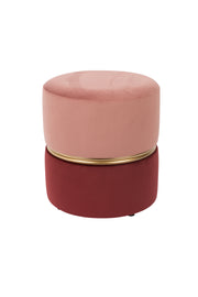 Fauteuil Bubbly Candy Polyester Roze Ø35x39 cm-Krukken-Creating Home