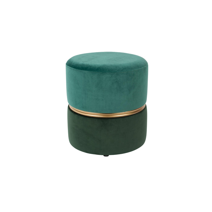 Fauteuil Bubbly Forest Polyester Groen Ø35x39 cm-Fauteuils-Creating Home