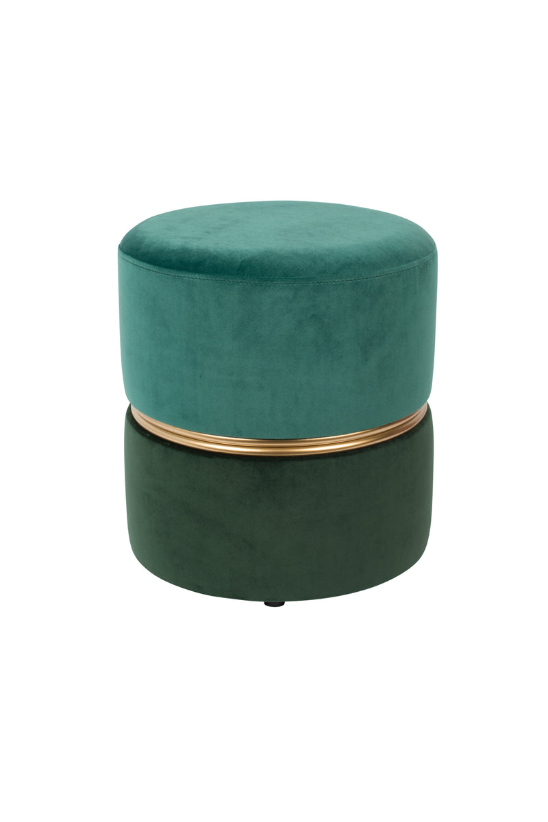 Fauteuil Bubbly Forest Polyester Groen Ø35x39 cm-Krukken-Creating Home