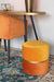 Fauteuil Bubbly Sun Polyester Geel Ø35x39 cm-Fauteuils-Creating Home