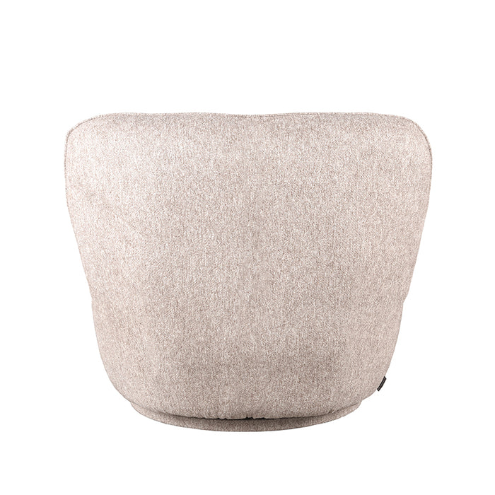 Fauteuil Bunny Bouclé Taupe-Fauteuils-LABEL51