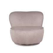Fauteuil Bunny Soft Taupe Geweven - 90x90x75 cm-Fauteuils-LABEL51