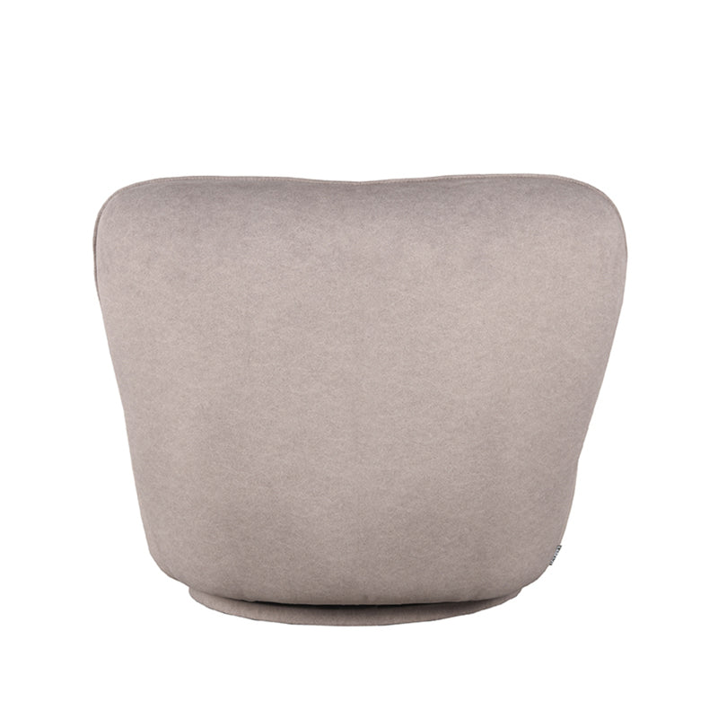 Fauteuil Bunny Soft Taupe Geweven - 90x90x75 cm-Fauteuils-LABEL51