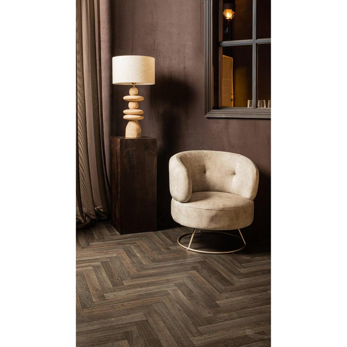 Fauteuil Carice Polyester Beige 721457-Fauteuils-PTMD