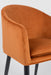 Fauteuil Catelyn Stof Oranje 55.5x57 cm-Fauteuils-Creating Home