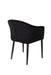 Fauteuil Catelyn Stof Zwart 55.5x57 cm-Fauteuils-Creating Home