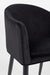 Fauteuil Catelyn Stof Zwart 55.5x57 cm-Fauteuils-Creating Home
