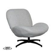 Fauteuil Clayton Naturel Geweven - 82x89x91 cm-Fauteuils-LABEL51