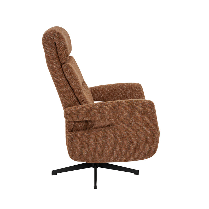 Fauteuil Copenhagen Coral Boucle Manueel Verstelbaar 72x88x115 cm-Fauteuils-LABEL51