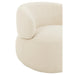 Fauteuil Crème Populierenhout Rond 85 cm-Fauteuils-J-Line