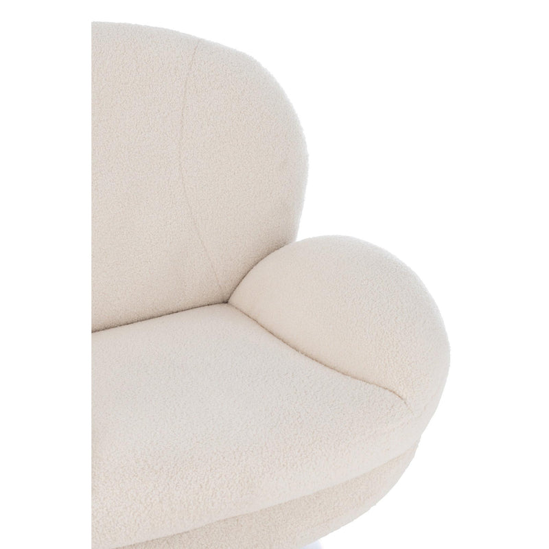 Fauteuil Crème Schuim 84 cm 83.5x88.5x83.5 cm-3-Zitsbanken-J-Line