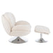 Fauteuil Crème Schuim 84 cm 83.5x88.5x83.5 cm-3-Zitsbanken-J-Line