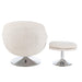 Fauteuil Crème Schuim 84 cm 83.5x88.5x83.5 cm-3-Zitsbanken-J-Line