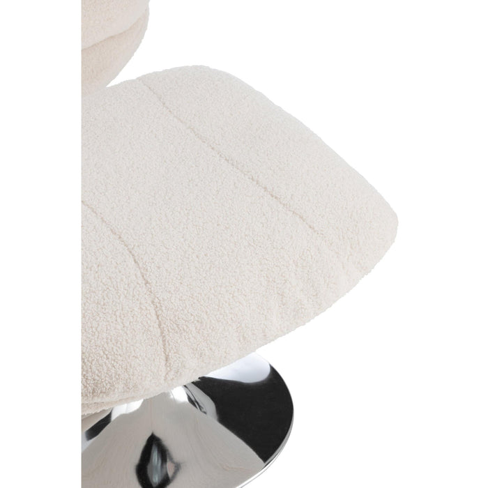 Fauteuil Crème Schuim 84 cm 83.5x88.5x83.5 cm-3-Zitsbanken-J-Line